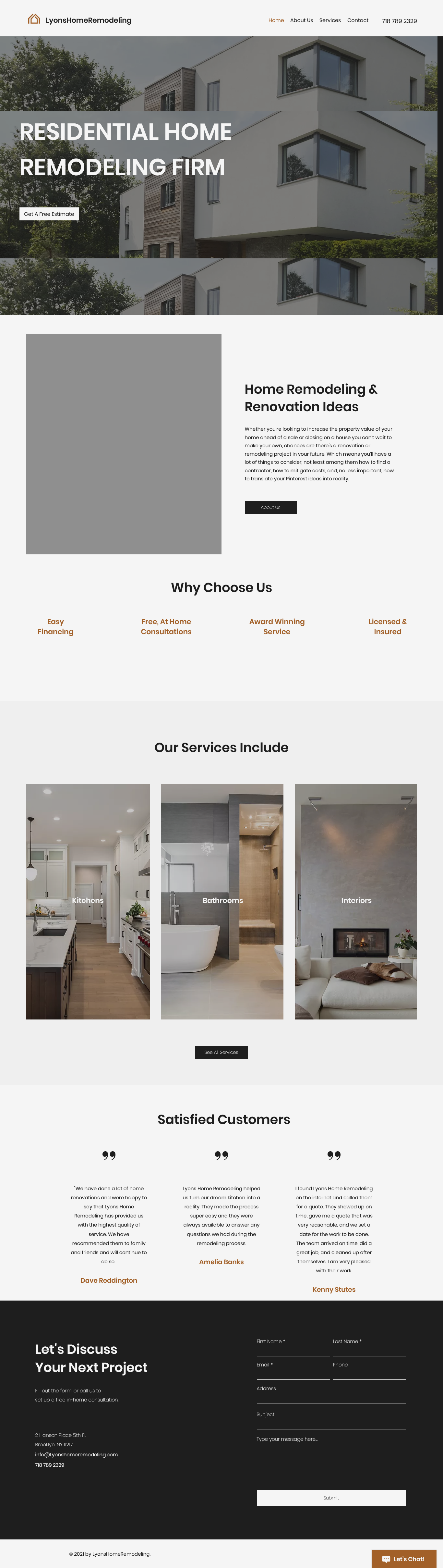 Lyons home remodeling