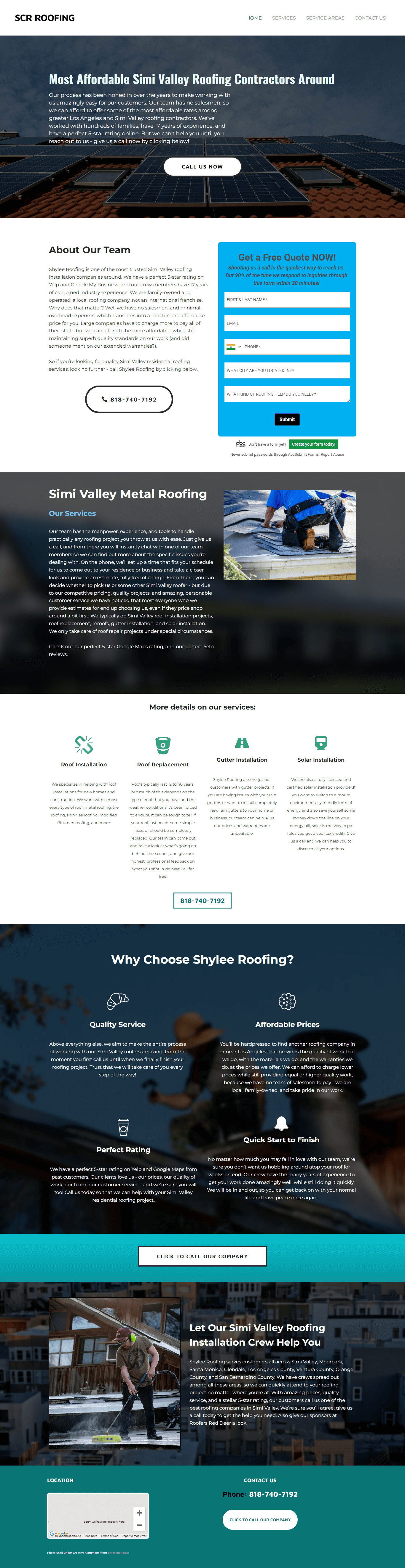 SCR ROOFING